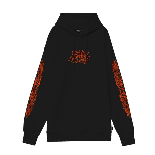 Propaganda Skullcrasher Hoodie – Black Saldi Di Fabbrica