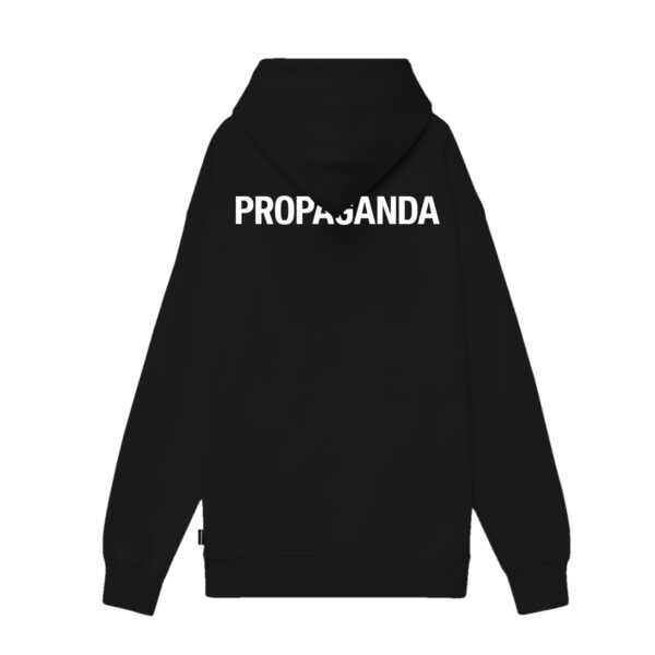 Propaganda Logo Classic Hoodie – Black Limitato a 3 giorni