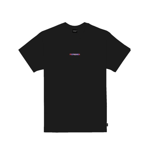 Propaganda Ribs Gradient Tee – Black Vendite stagionali