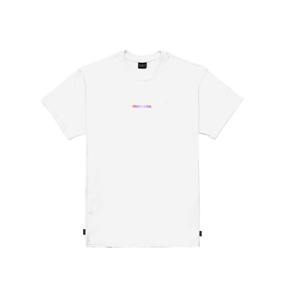 Propaganda Ribs Gradient Tee – White Black Friday
