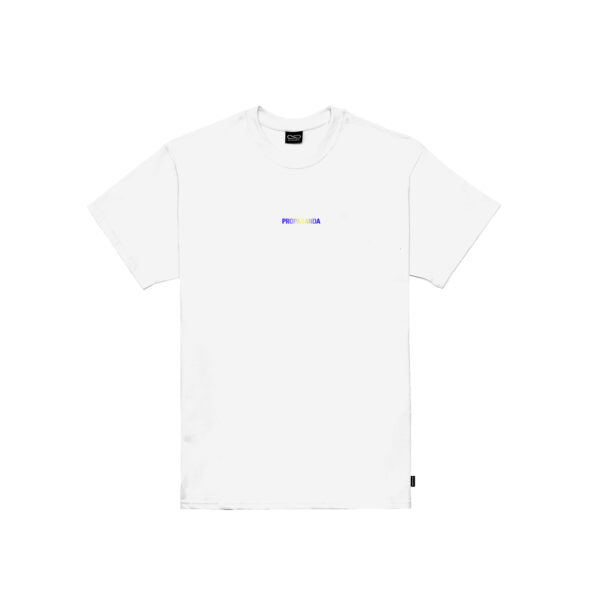 Propaganda Ribs Gradient Tee – White Offerta natalizia