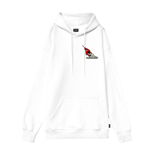 Propaganda Ribs Scrub Hoodie – White Offerta per la Festa della Mamma