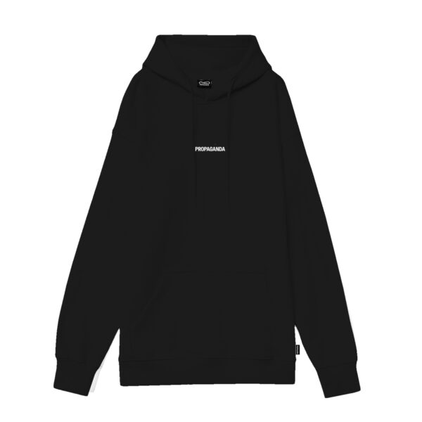 Propaganda Ribs Waves Hoodie – Black Online Outlet