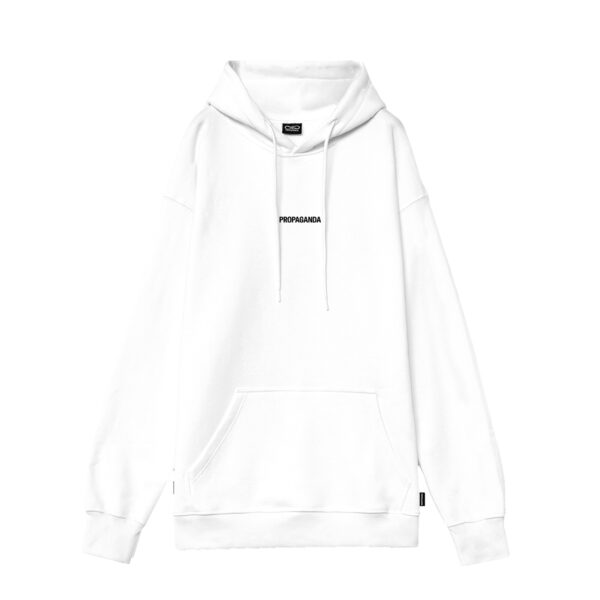 Propaganda Ribs Waves Hoodie – White Offerta temporanea