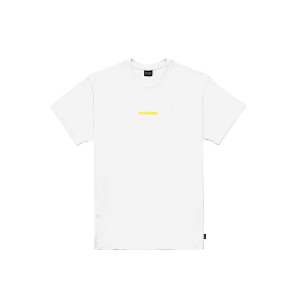 Propaganda Ribs Skullsnake Tee – White Liquidazione