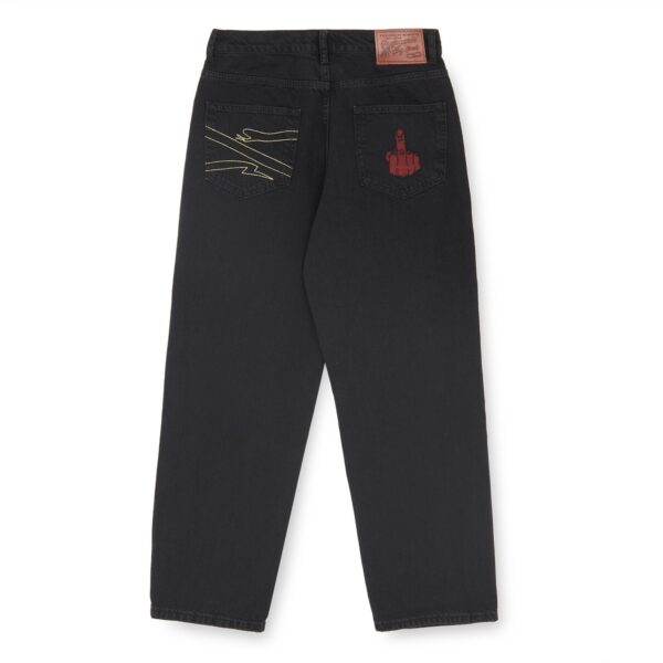 Propaganda Denim Baseball Pants – Black 50% di sconto per tempo limitato