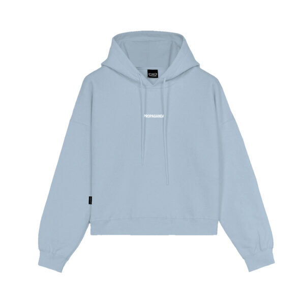 Propaganda Ribs Woman Crop Top Hoodie – Sky Spedizione Gratuita