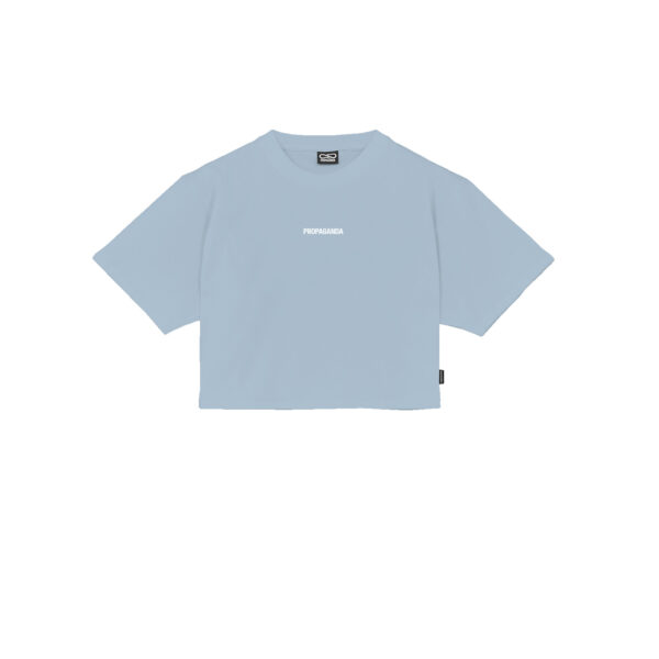 Propaganda Ribs Woman Crop Top Tee – Sky Pezzi Unici