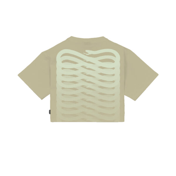 Propaganda Ribs Woman Crop Top Tee – Gravel Acquista Ora
