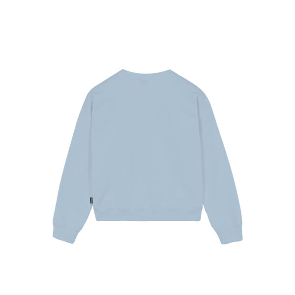 Propaganda Logo Embrodery Woman Crewneck – Sky Novità