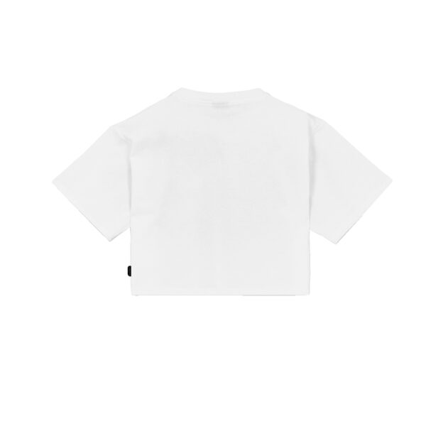 Propaganda Logo Embrodery Woman Crop Top Tee – White Economico