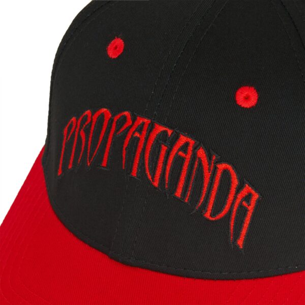 Propaganda Triangle Snapback – Red Moda