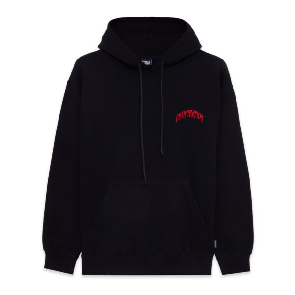 Propaganda Triangle Lion Hoodie – Black Vendite stagionali