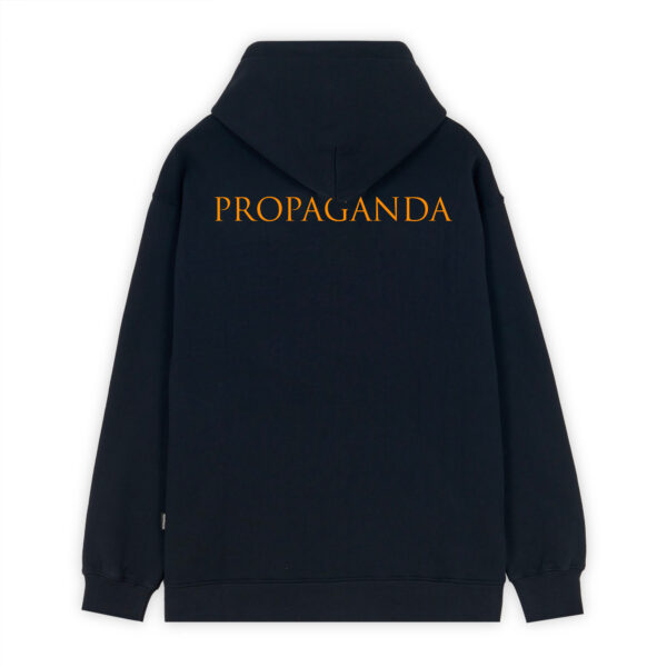 Propaganda Roma Logo Flame Hoodie – Black Cyber Monday