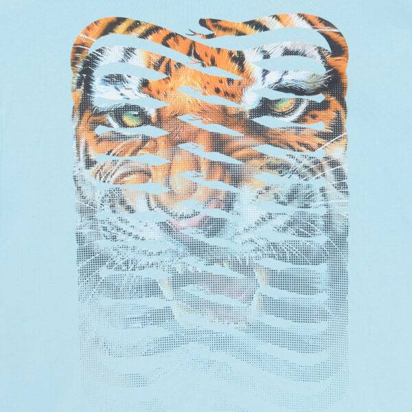 Propaganda Ribs Tiger Hoodie – Sky Bluee Enormi risparmi