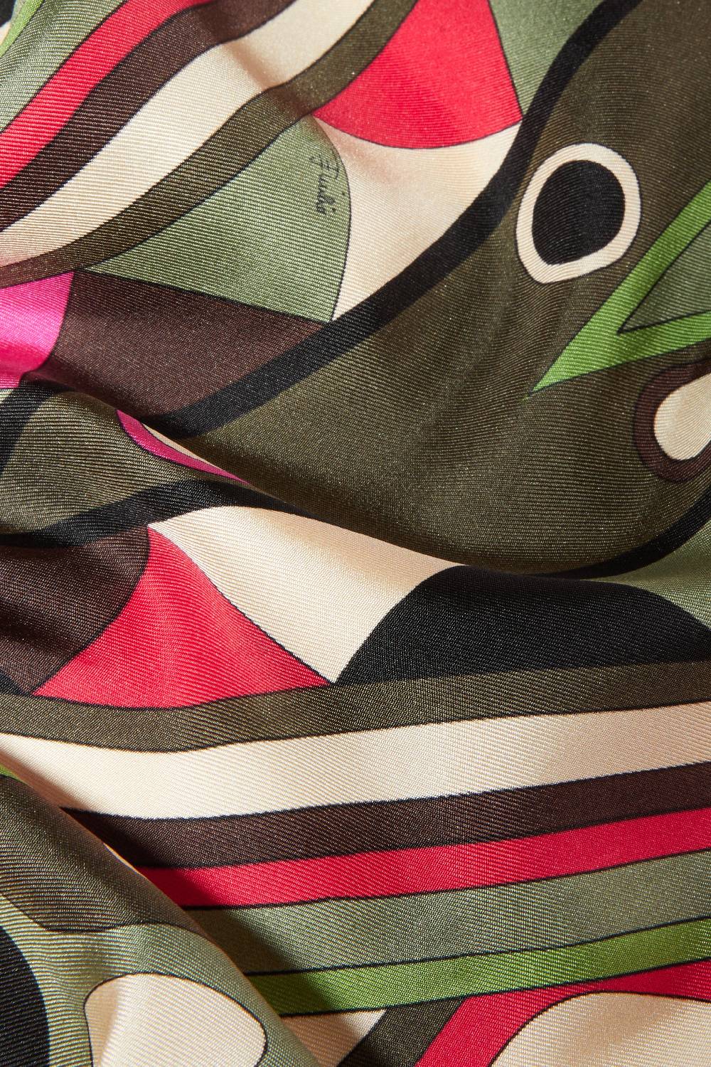 Pucci Foulard in seta con stampa Vivara Offerta San Valentino