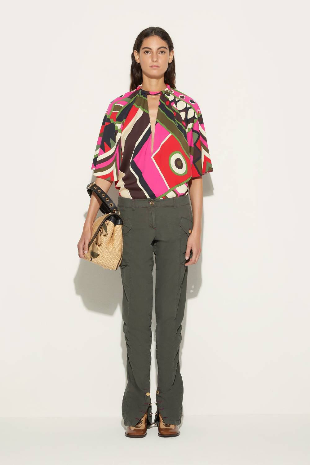 Pucci Top con stampa Vivara Vendita calda