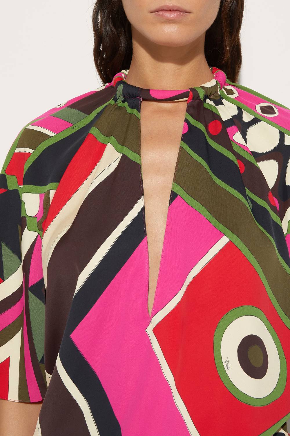 Pucci Top con stampa Vivara Vendita calda