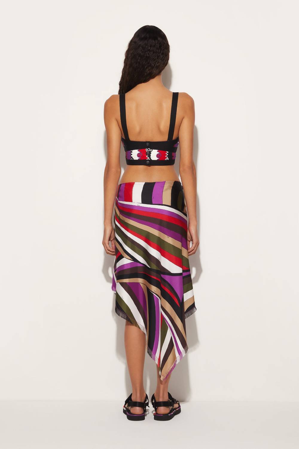 Pucci Top bustier con stampa Chiave Offerta migliore