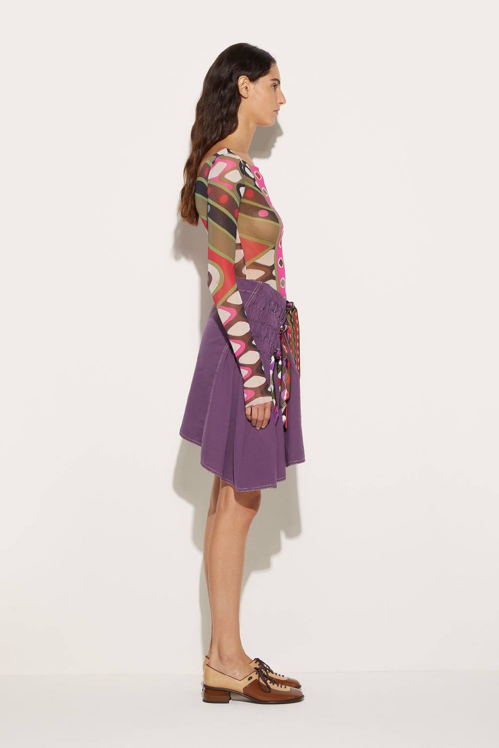 Pucci Minigonna con arricciature e finiture Vivara Latest fashion