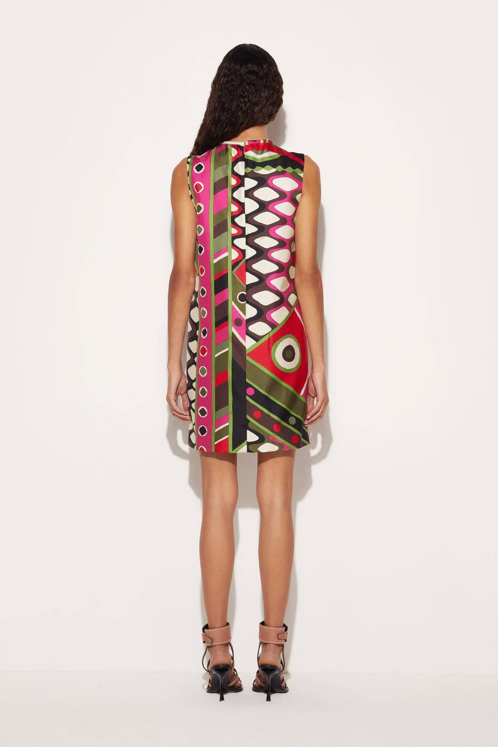 Pucci Mini abito in seta con stampa Vivara Offerta temporanea