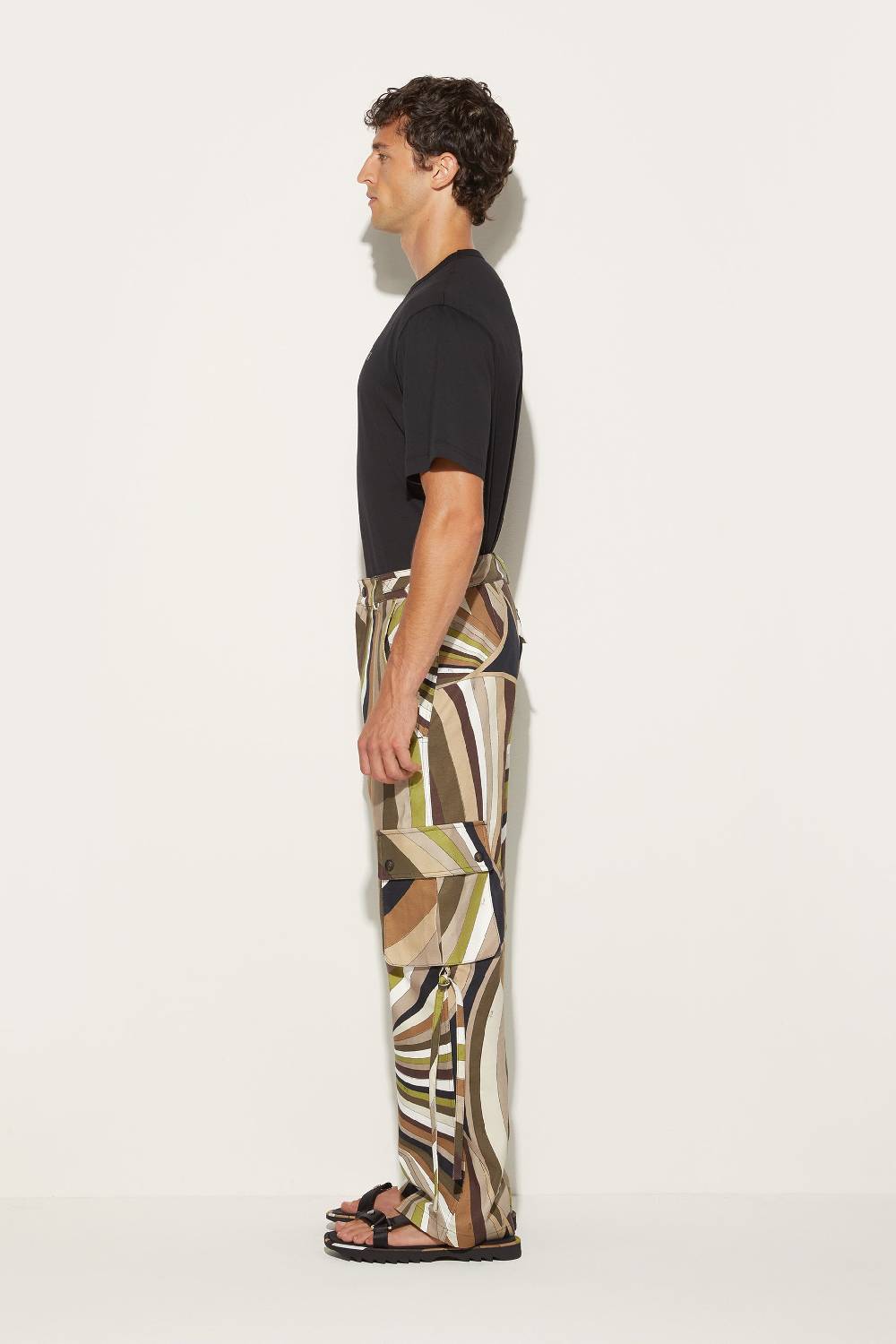 Pucci Pantaloni cargo con stampa Iride Lightning offer