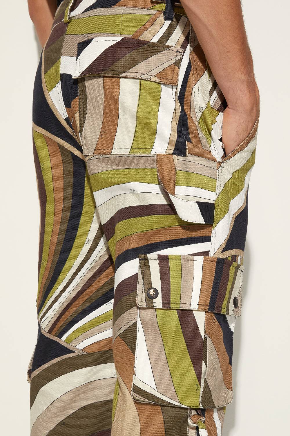 Pucci Pantaloni cargo con stampa Iride Lightning offer