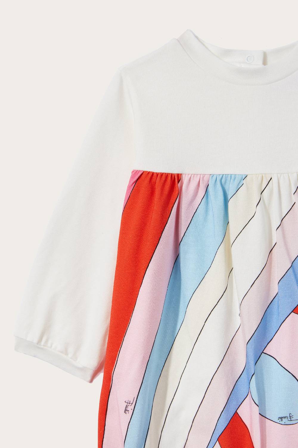 Pucci Completo neonato con stampa Iride Ultimo giorno