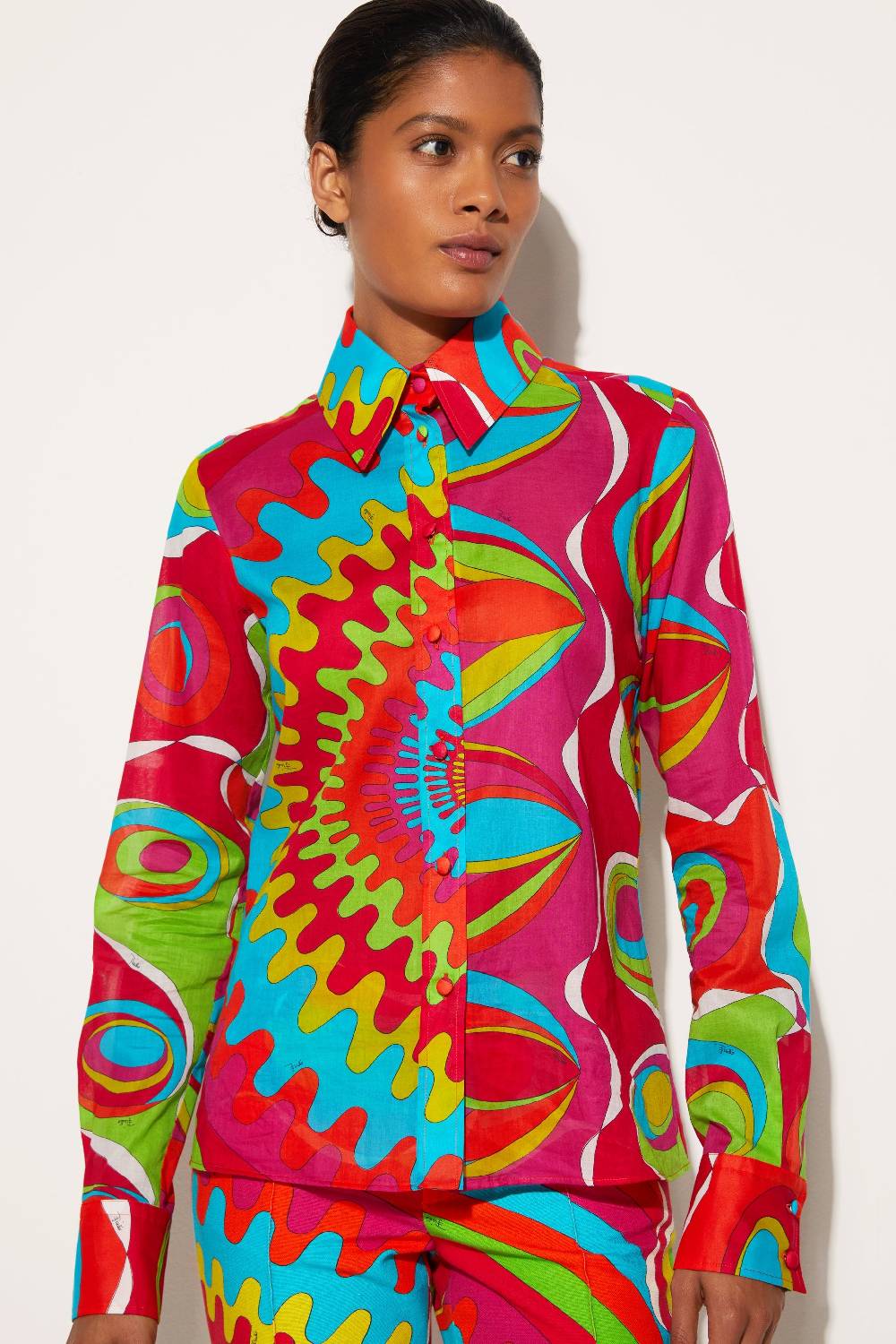 Pucci Camicia con stampa Bersaglio 50% di sconto con spedizione gratuita