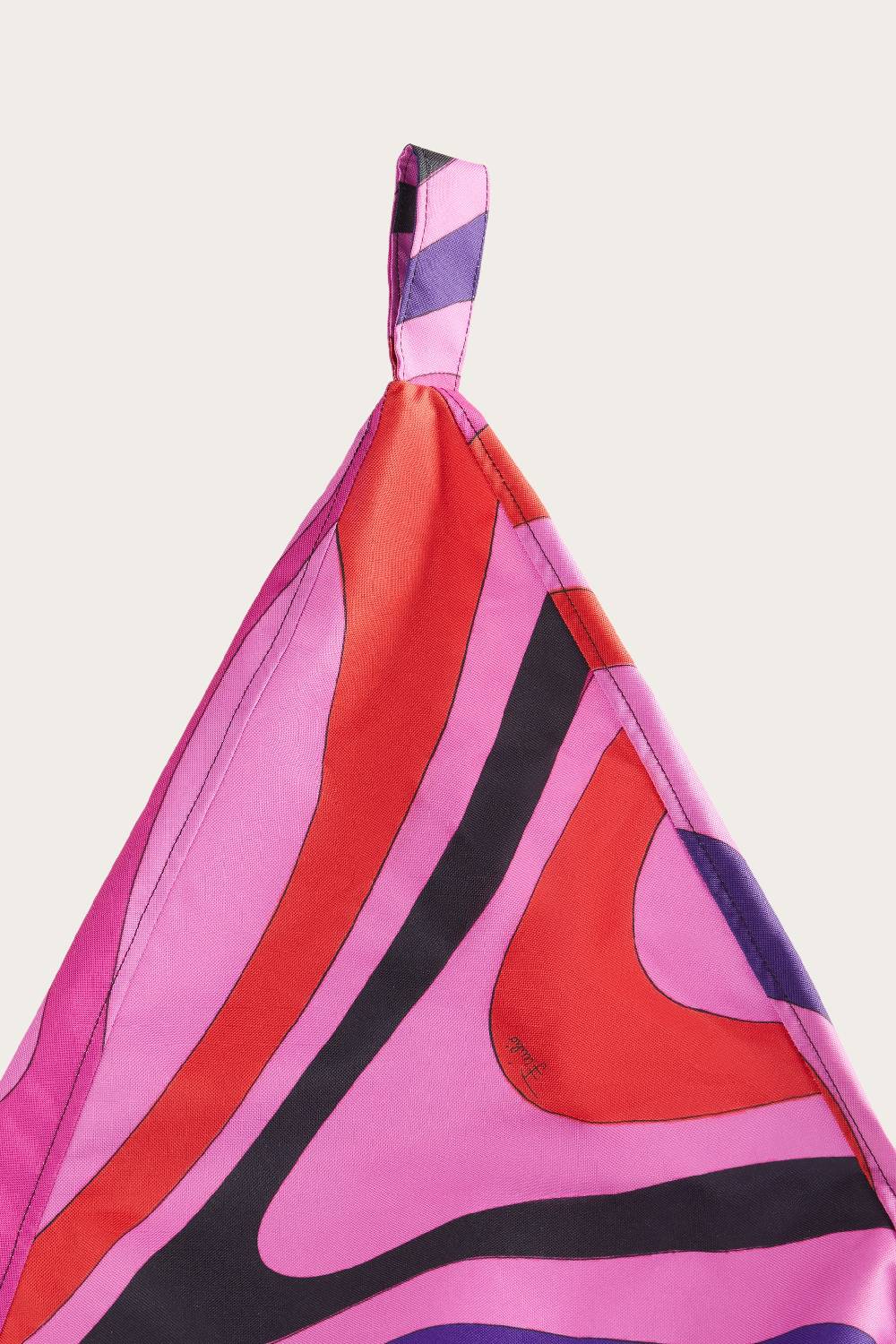 Pucci Pouf a sacco con stampa Marmo Esporta salva