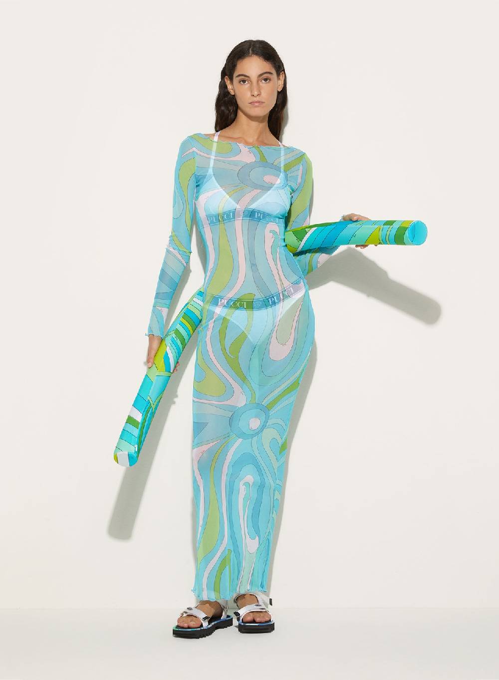 Pucci Galleggiante con stampa Iride Duty-free