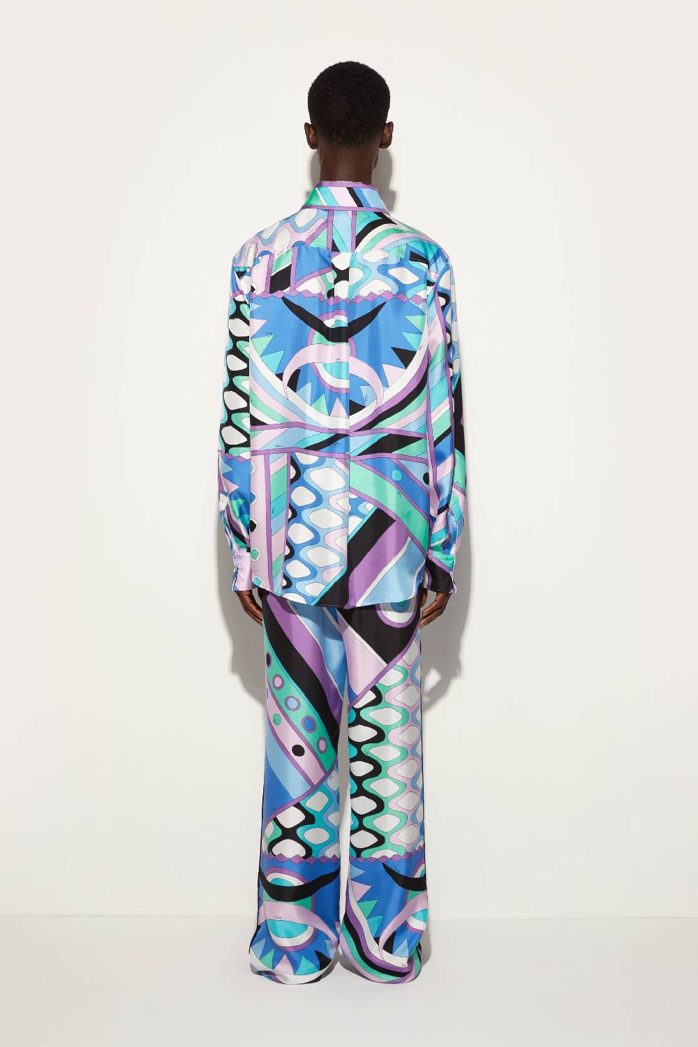 Pucci Camicia in seta con stampa Vivara Spedizione Gratuita