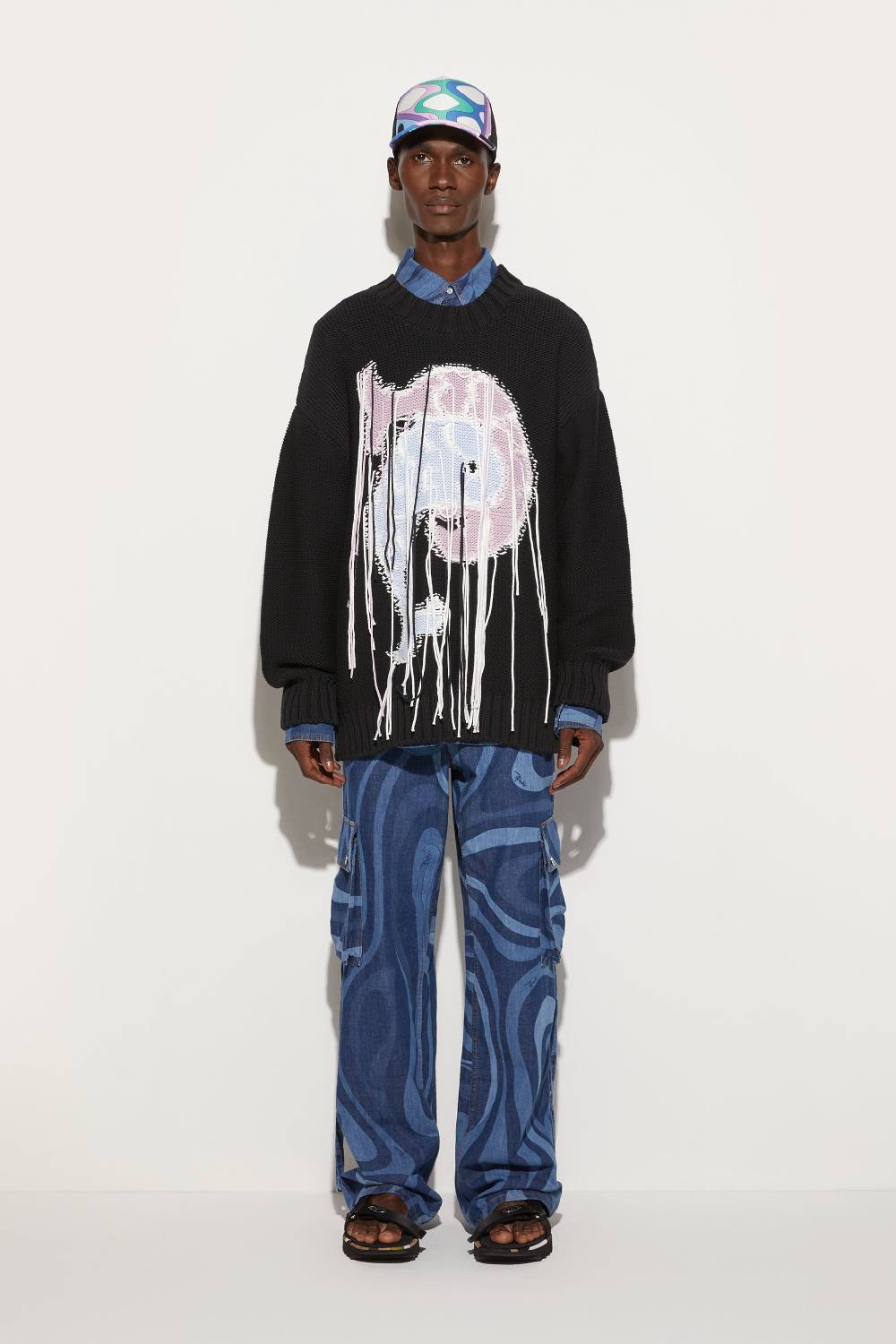 Pucci Maglione con motivo Pucci P Soddisfazione Garantita