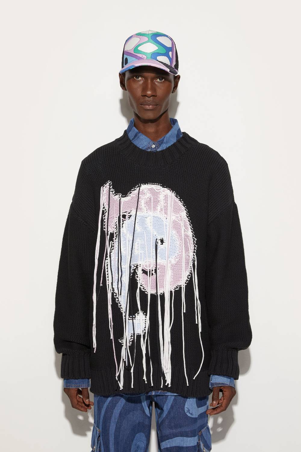 Pucci Maglione con motivo Pucci P Soddisfazione Garantita