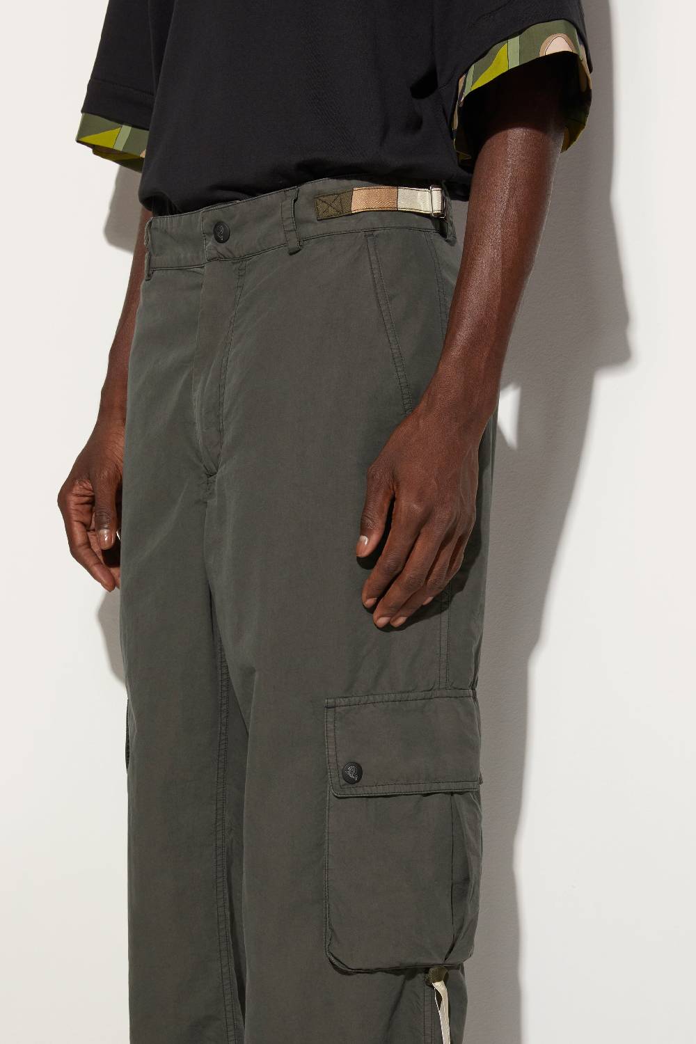 Pucci Pantaloni cargo toile di cotone Qualità Garantita
