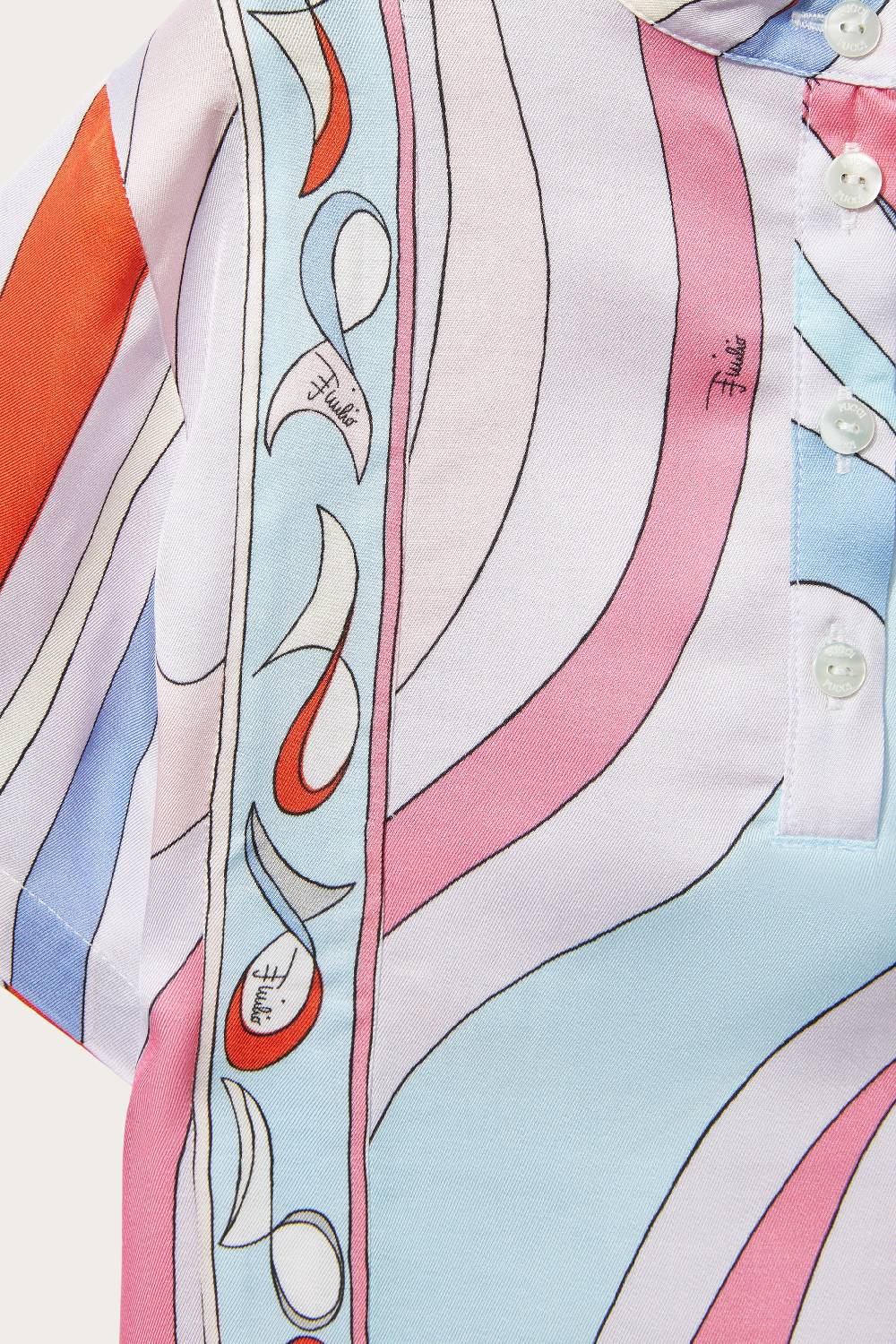 Pucci Camicia con stampa Marmo Outlet