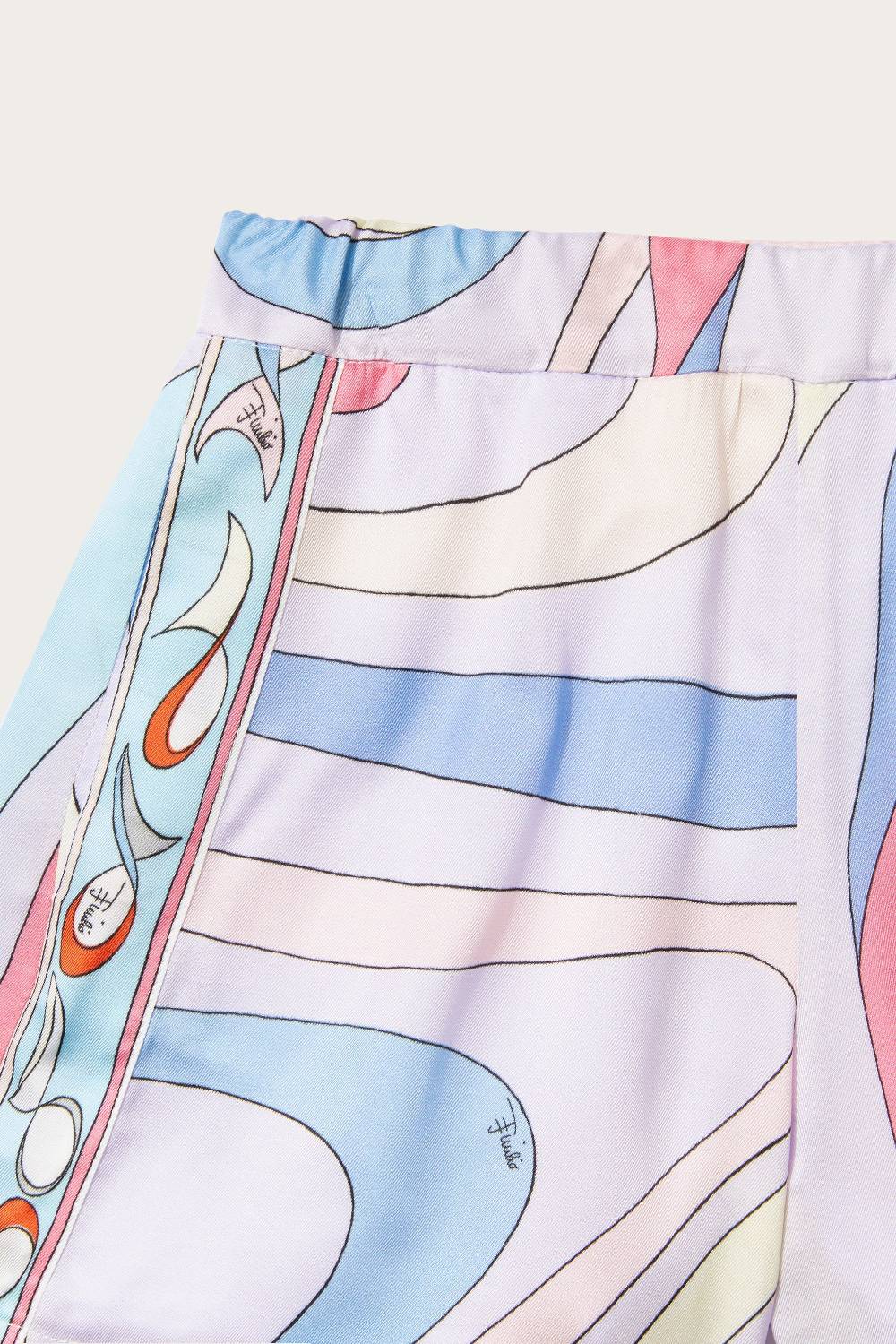 Pucci Shorts con stampa Marmo Saldi Di Fabbrica