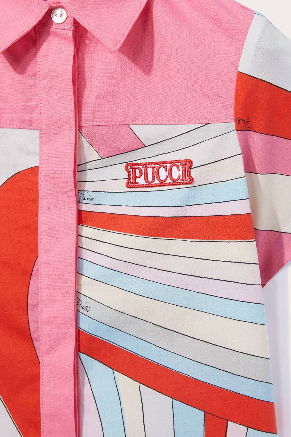 Pucci Camicia con stampa Iride I Più Venduti