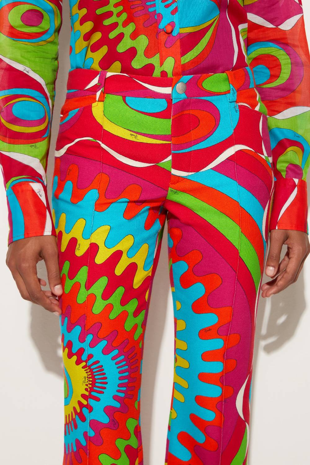 Pucci Pantaloni con stampa Bersaglio Sconto di tempo limitato