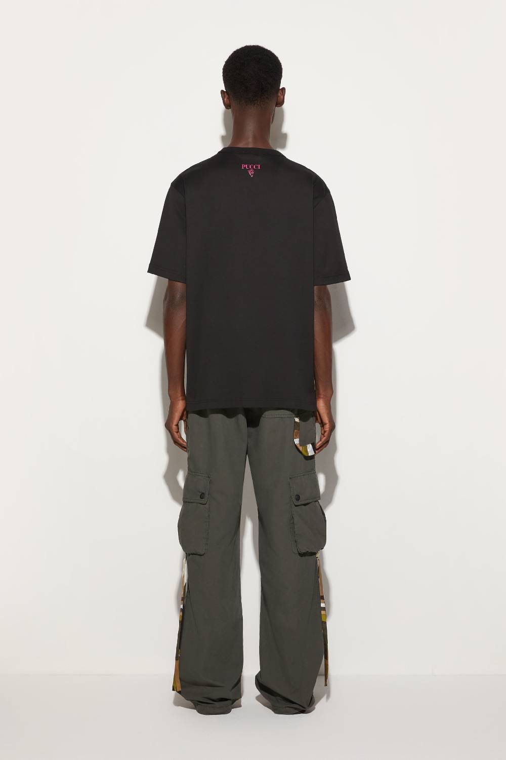 Pucci T-shirt con inserto Marmo Offerta Pasqua