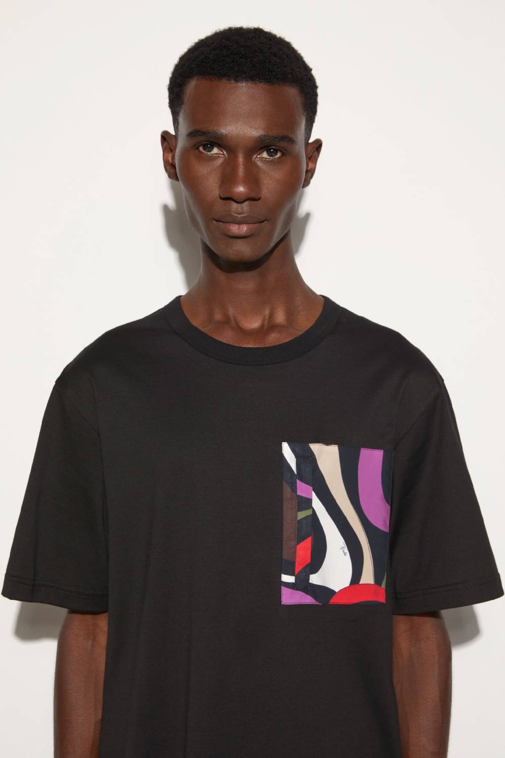 Pucci T-shirt con inserto Marmo Offerta Pasqua