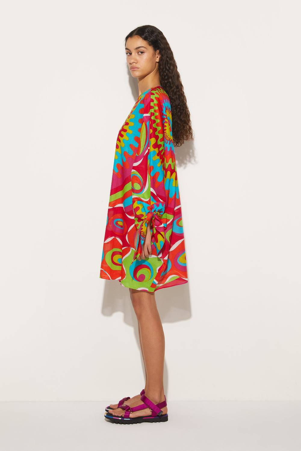 Pucci Abito kaftano con stampa Bersaglio Online Outlet
