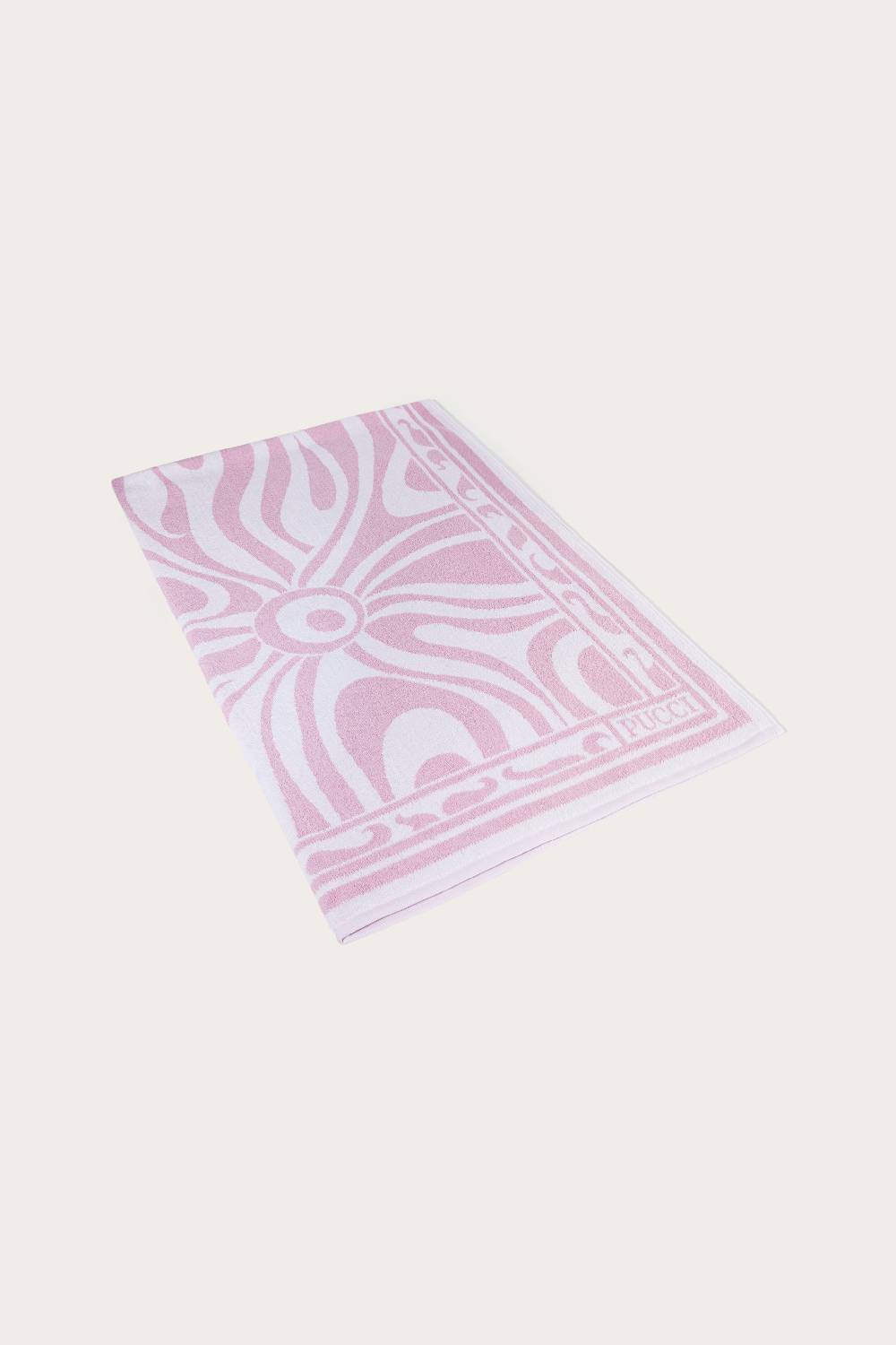 Pucci Telo mare jacquard con motivo Marmo Enormi risparmi
