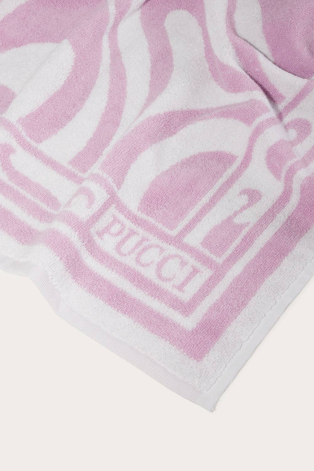 Pucci Telo mare jacquard con motivo Marmo Enormi risparmi
