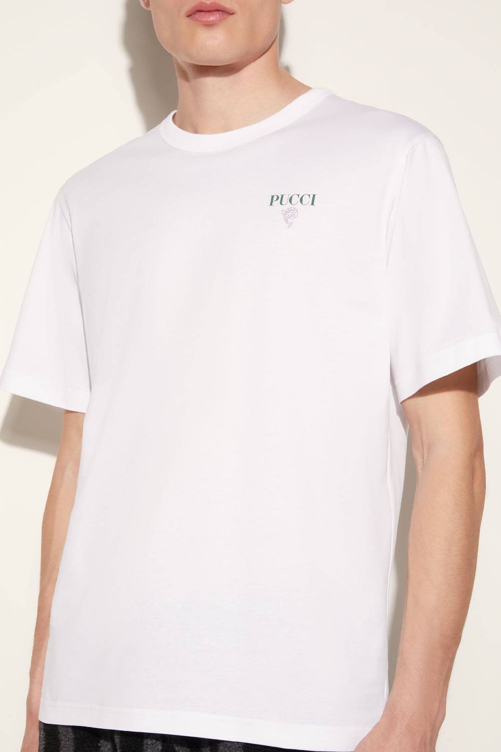 Pucci T-shirt con logo Pesci Only for today