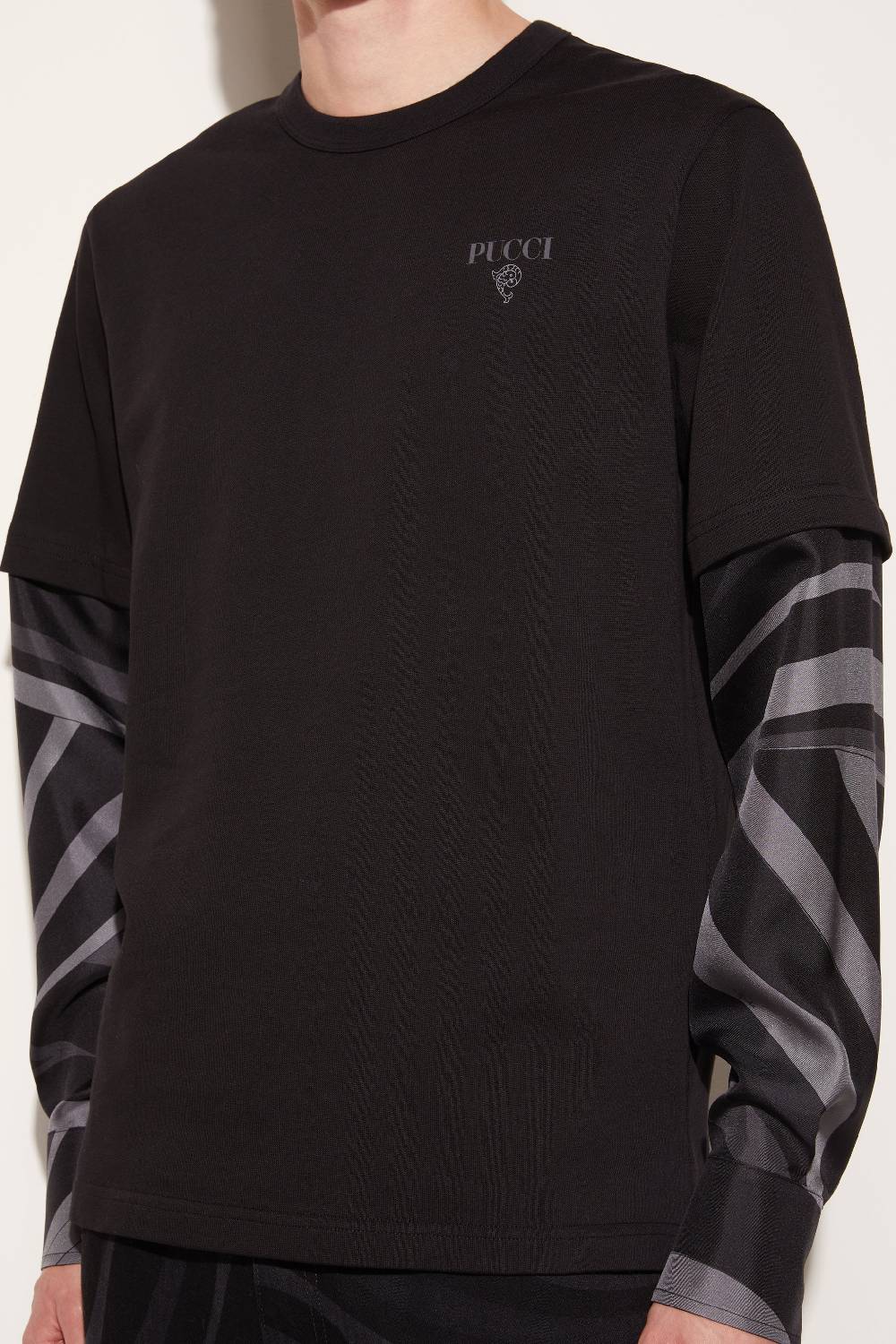 Pucci Top a strati con inserti Iride Fino al 55% di sconto