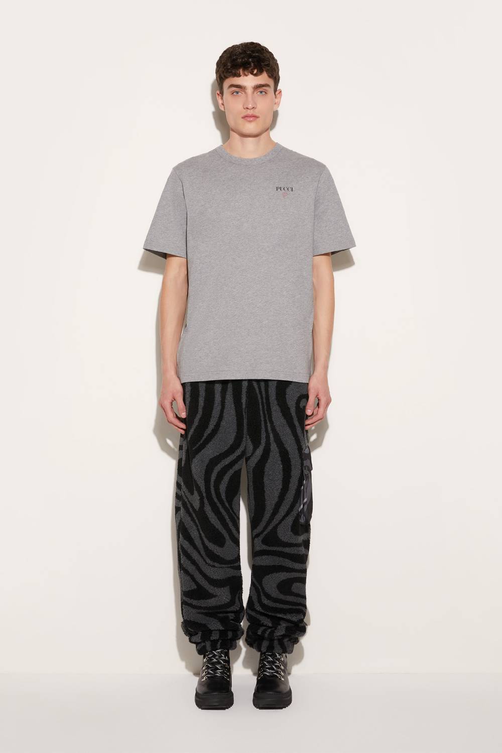 Pucci Pantaloni jacquard con motivo Marmo Solo un giorno rimasto