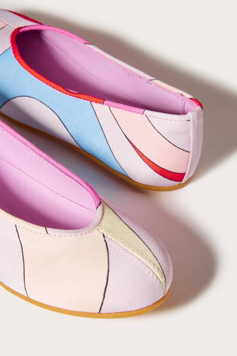 Pucci Ballerine con stampa Marmo Trasporto libero internazionale