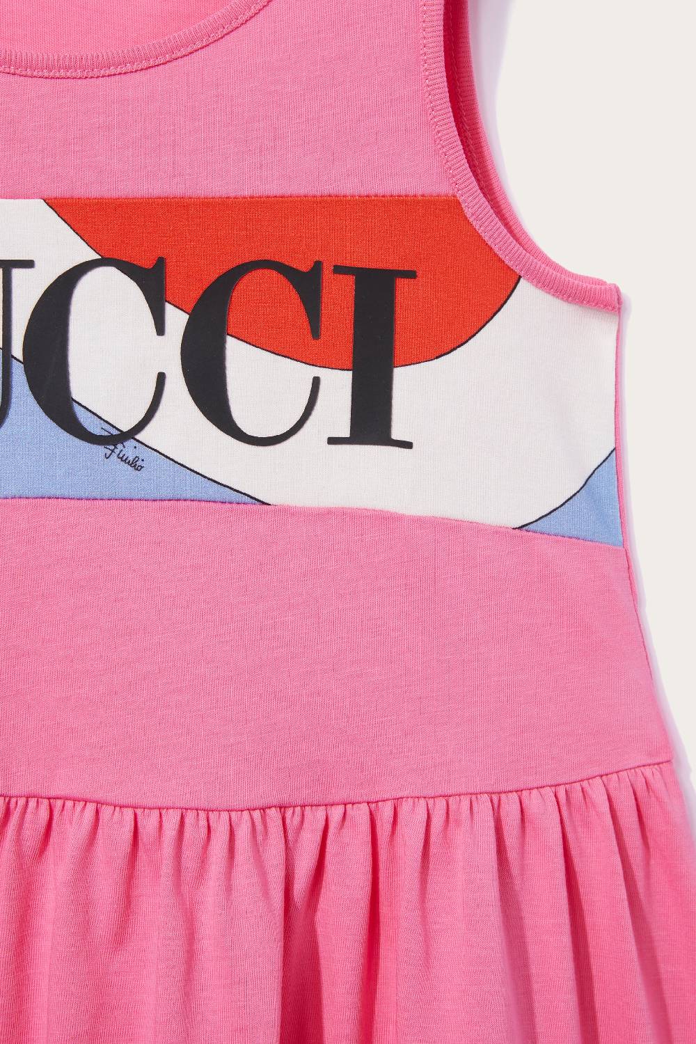 Pucci Abito con logo Officina