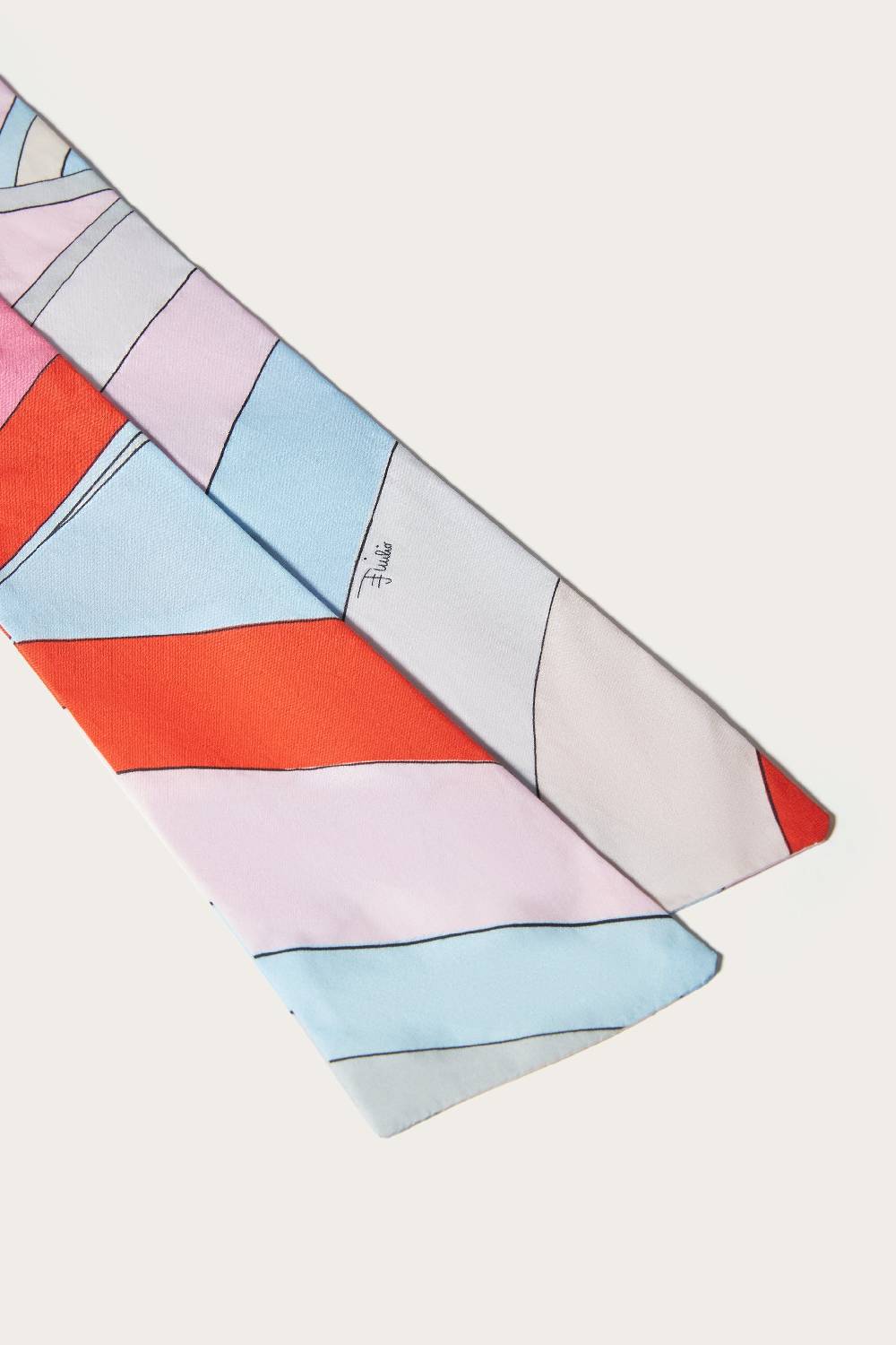 Pucci Cerchietto con stampa Iride Esporta salva